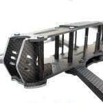 Originale RuiQi MARK4 V2 10 pollici Drone telaio KIT 427mm in fibra di carbonio per RC lungo raggio Drone da corsa quadricottero